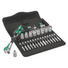 Wera 8100 SA 6 Zyklop Speed 1/4" Drive Ratchet with 28 Piece Set