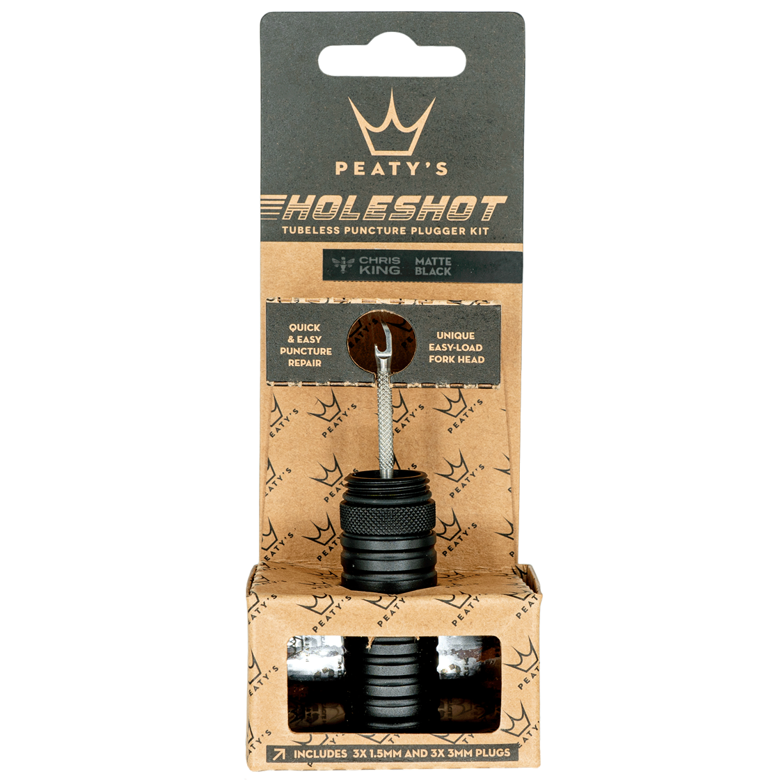 Peaty's Holeshot Tubeless Puncture Plugger Kit