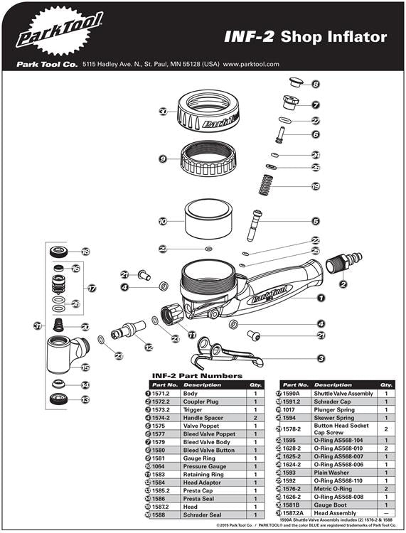 Park Tool PRESTA SEAL - INF-1/2