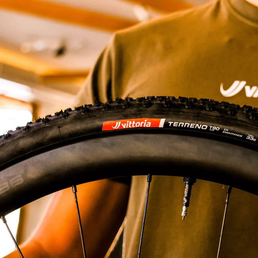 Vittoria Tyre Terreno T90 700x33 Cyclocross TLR Black G2.0