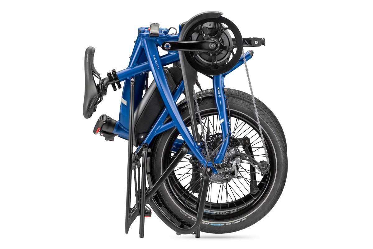 Tern Vektron Q9 Bosch Active Plus 400w/h / Blue/Silver