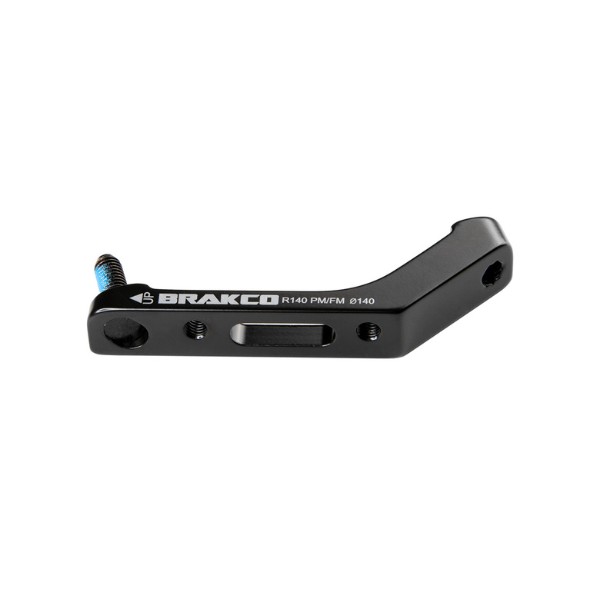 Brakco Front Brake Adapter, Flat Mount to Post Mount