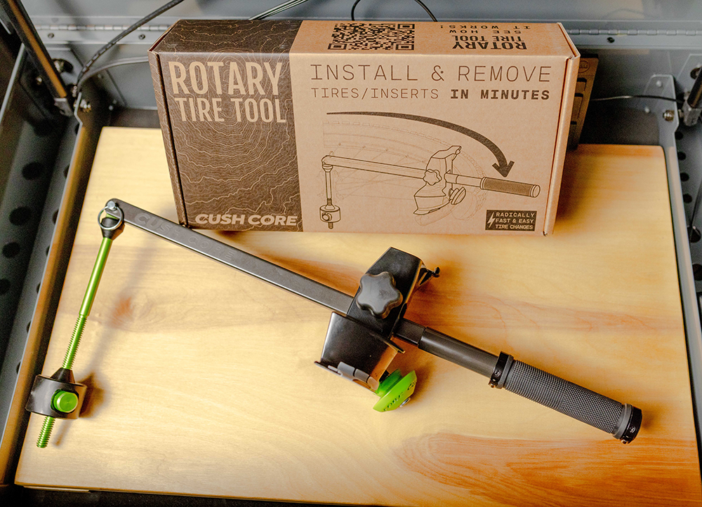 Cush Core Rotary Tyre Tool