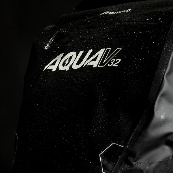 Oxford Aqua V 32 Double Pannier Bag Black