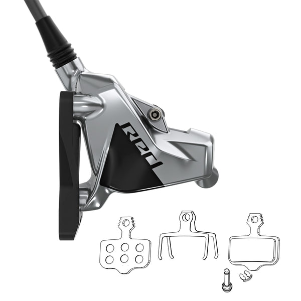 Sram Level/Elixir/Road 2 Piece Organic Brake Pads
