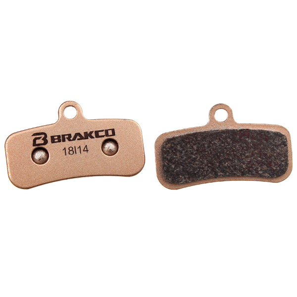 Brakco Brake Pads Sintered Compound Shimano 4 Piston Saint/Tektro