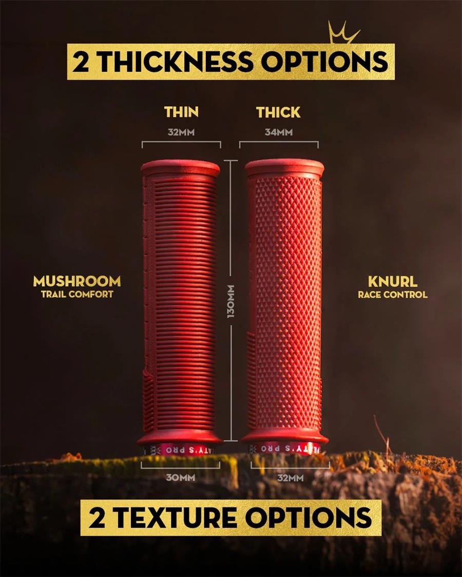 Peaty's Monarch Pro Grip - Mushroom