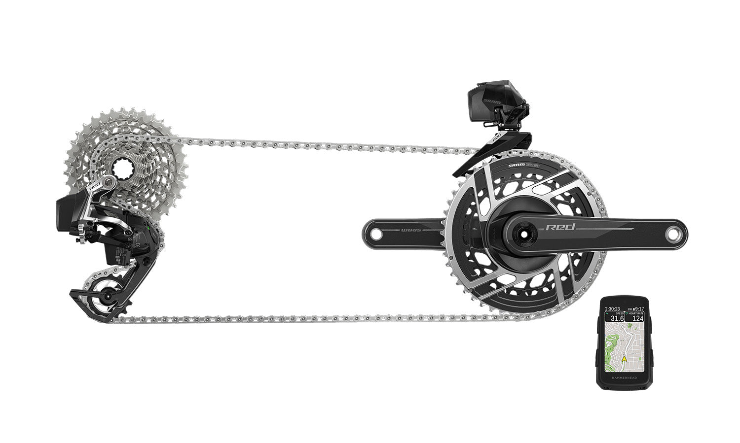 Sram Power Lock Flattop 12SPD (Road Chains Only)