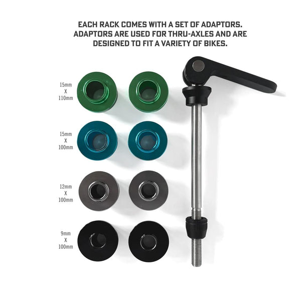 Allen Smart Suction® GO: Compact Bike Rack