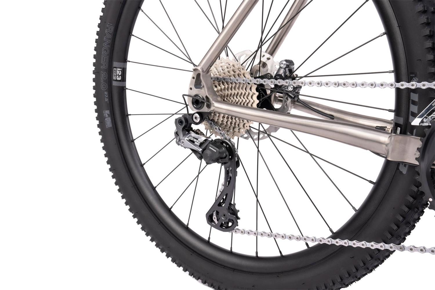 Bombtrack Hook EXT Ti / Titanium/Black