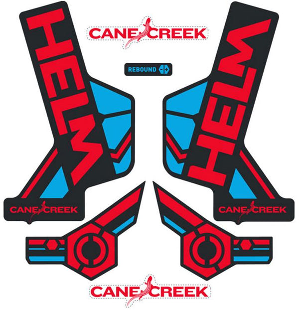 Canecreek Helm Sticker Kits