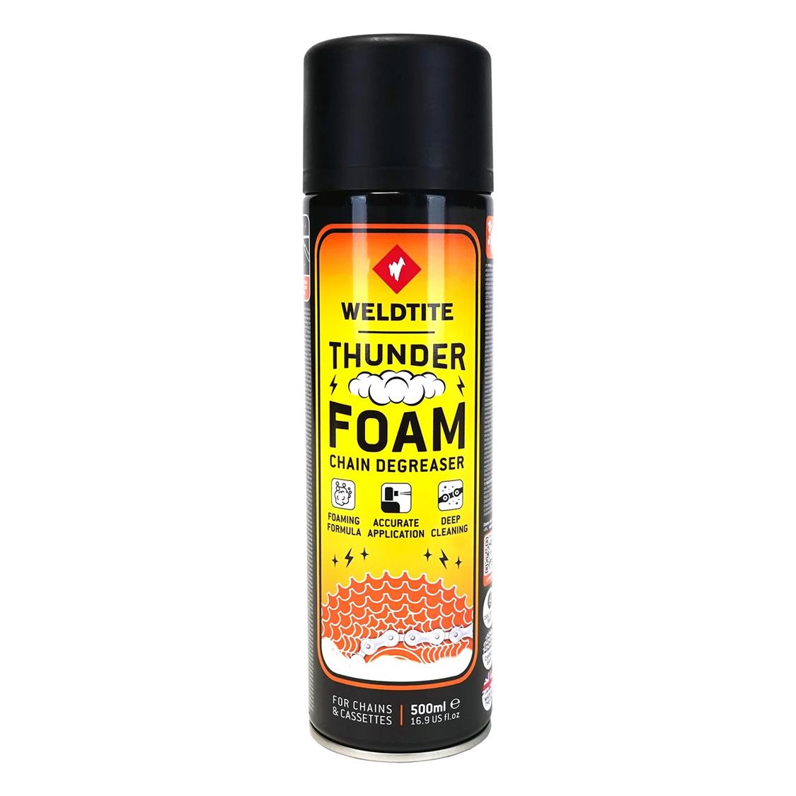 Weldtite Thunder Foam Chain degreaser 500ml