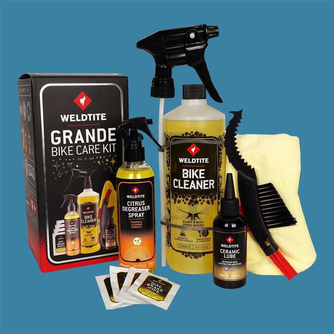 Weldtite Grande Bike Care Kit (6-in-1)