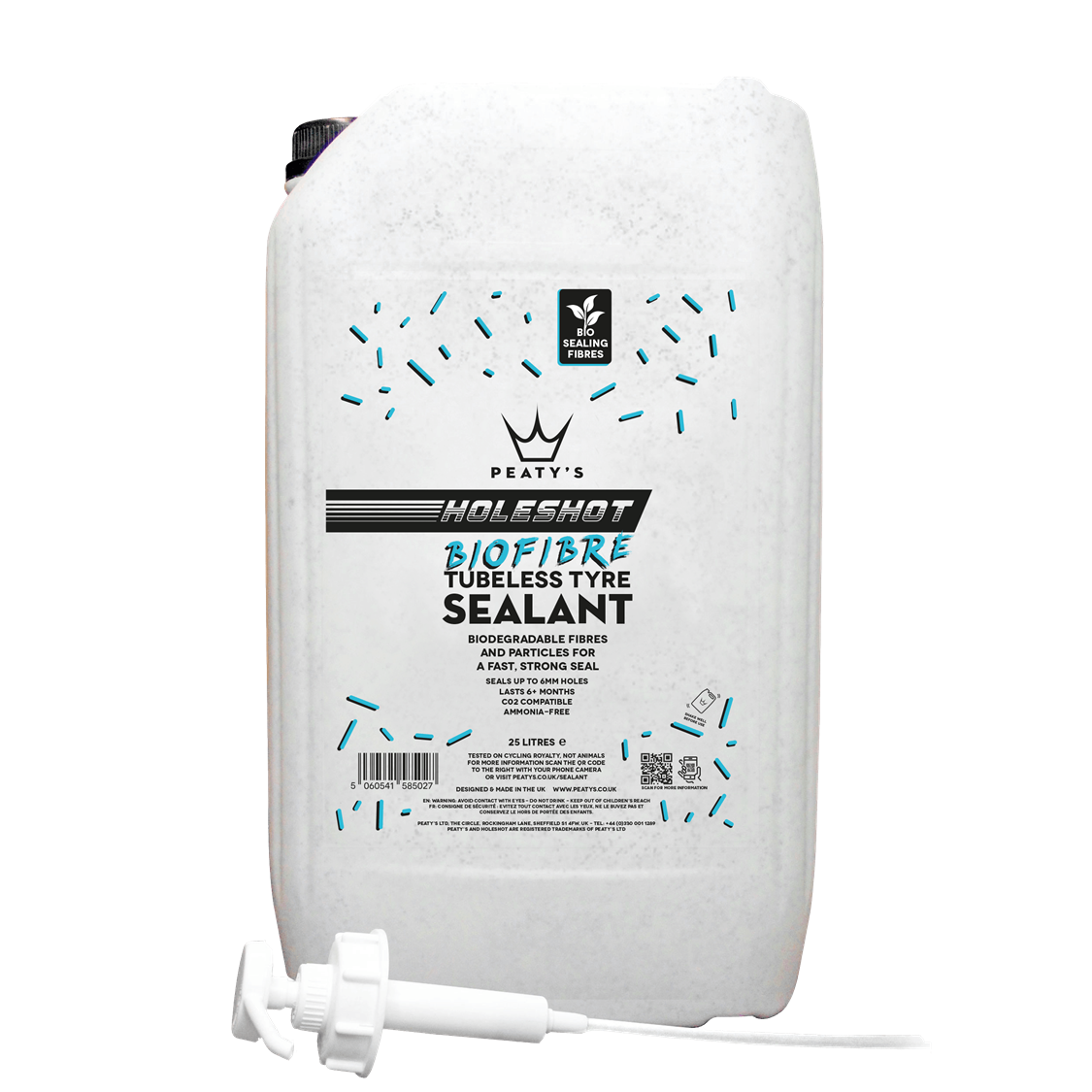 Peaty's Holeshot Biofibre Tubeless Sealant