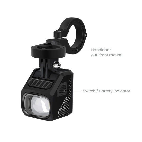 Magicshine EVO 1100 Underneath Mounted Bike Light