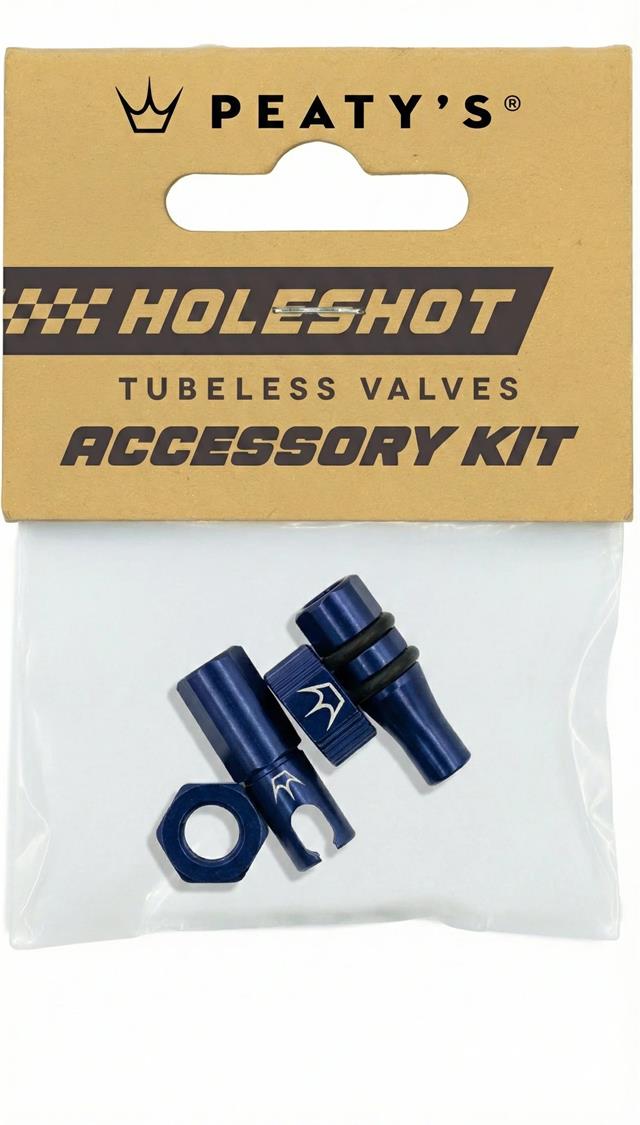 Peatys Holeshot Fast Flow Tubeless Valves Accessory Kit