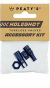 Peatys Holeshot Fast Flow Tubeless Valves Accessory Kit