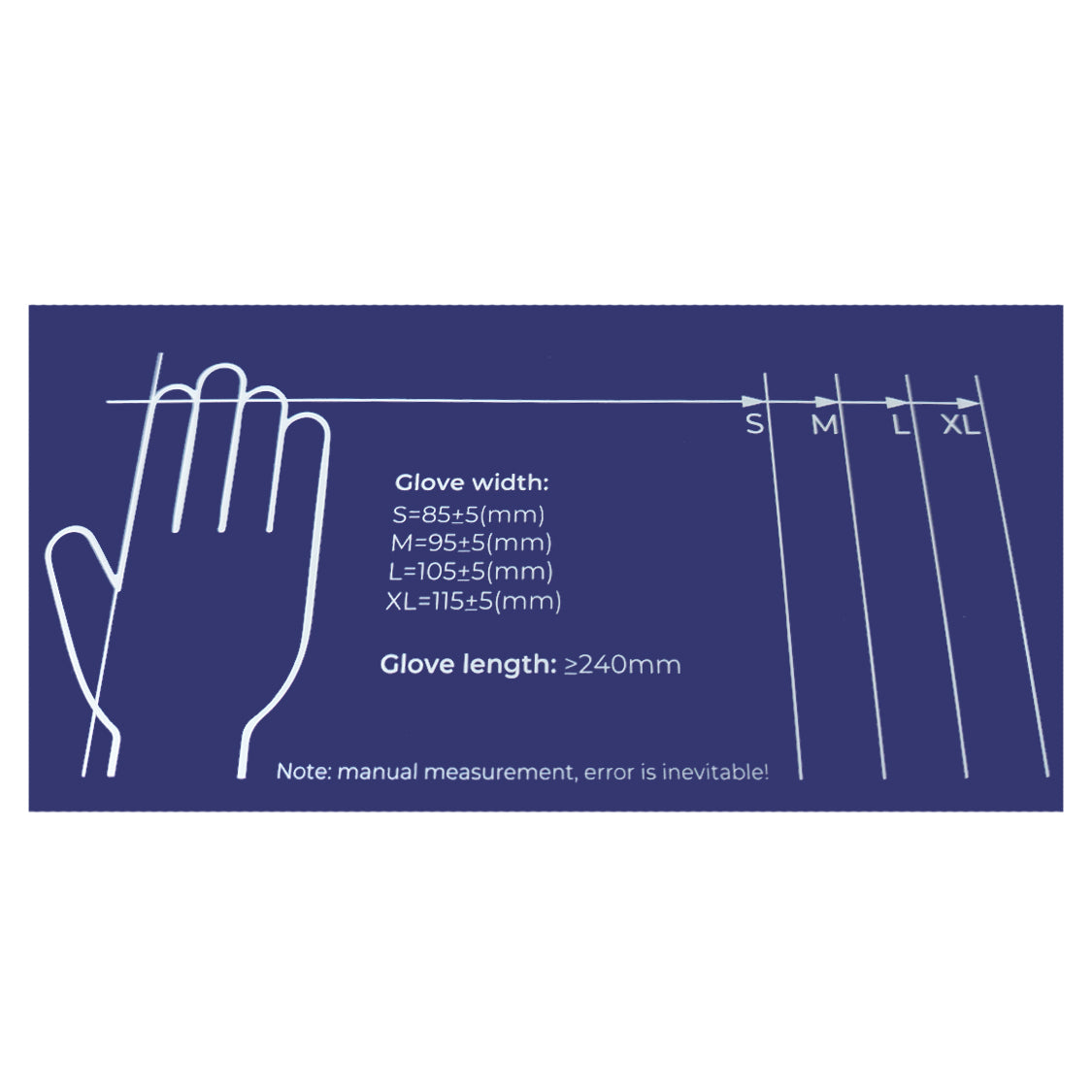 MOTOMUCK Nitrile Powder-Free Gloves