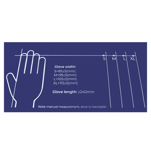 MOTOMUCK Nitrile Powder-Free Gloves