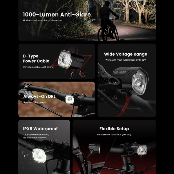 Magicshine ME1000 V2.0 E Bike Light