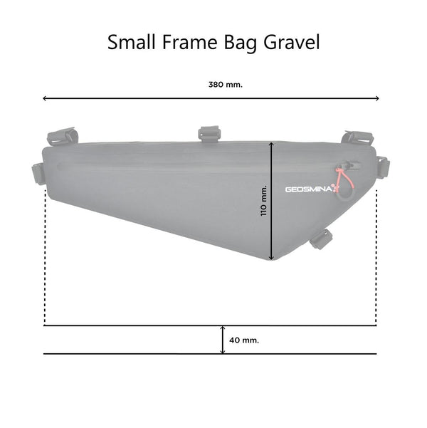 Geosmina Gravel Frame Bags Ultralight