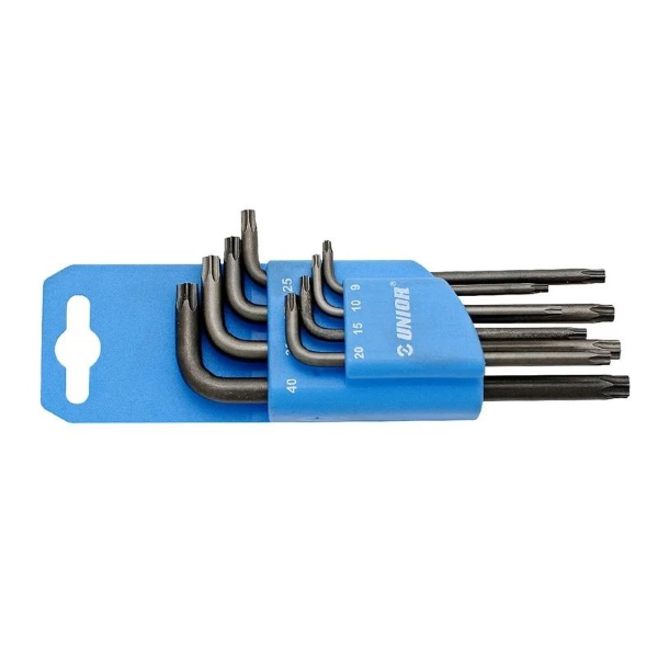 Unior Set of Torx Wrenches in Plastic Clip