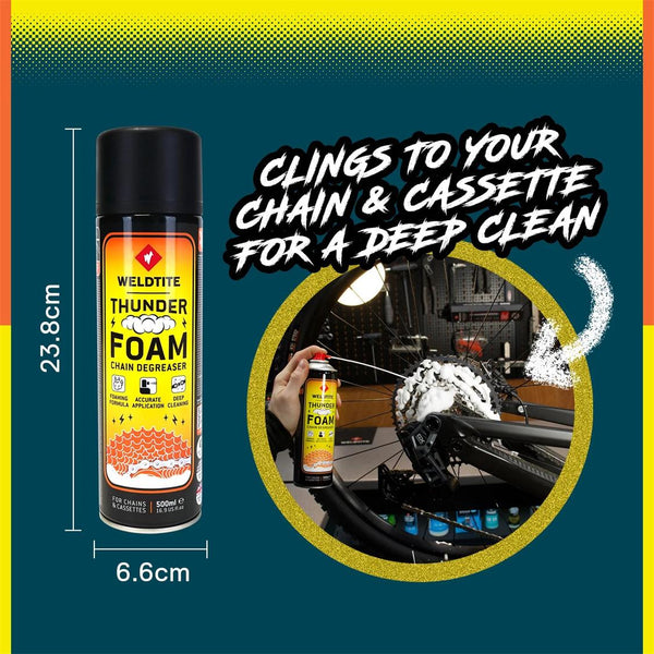 Weldtite Thunder Foam Chain degreaser 500ml