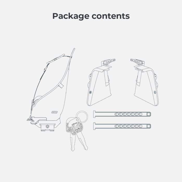 Urban Iki - Children's Backpack (Fits Urban Iki Rear Seat)