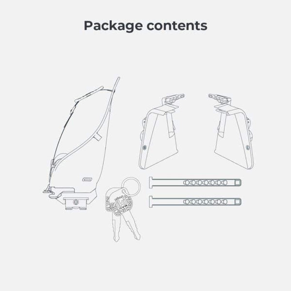 Urban Iki - Children's Backpack (Fits Urban Iki Rear Seat)