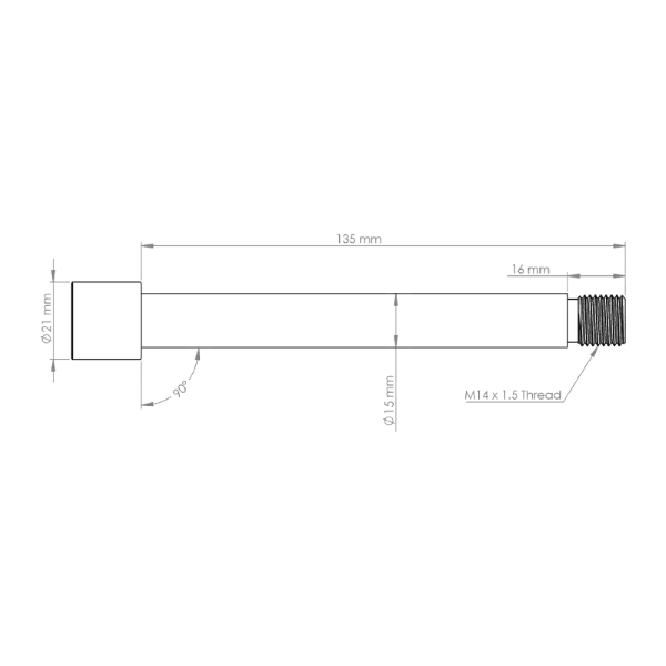 Burgtec Fox Boost Front Fork Axles 2021 +