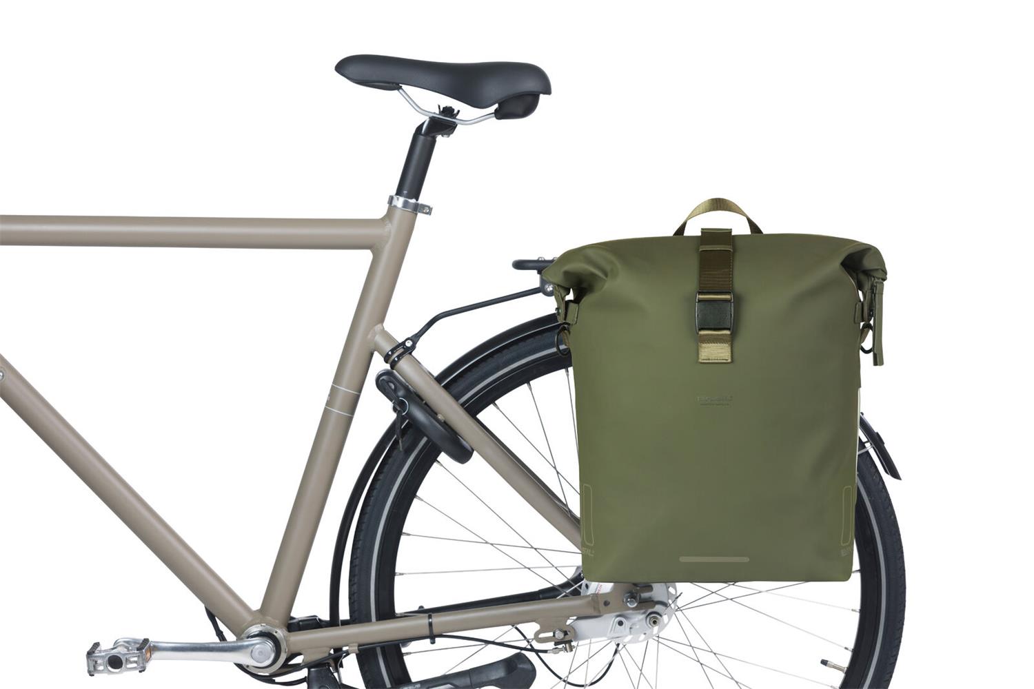 Basil - Soho MIK Studs Bicycle Shoulderbag With LED (MIK Studs)