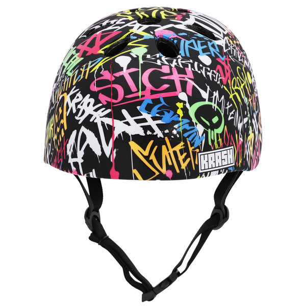 Krash Street Writer - Youth Helmet - Neon