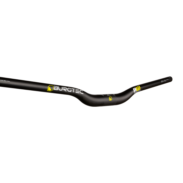 Burgtec Handlebar RideWide Carbon Bars Black