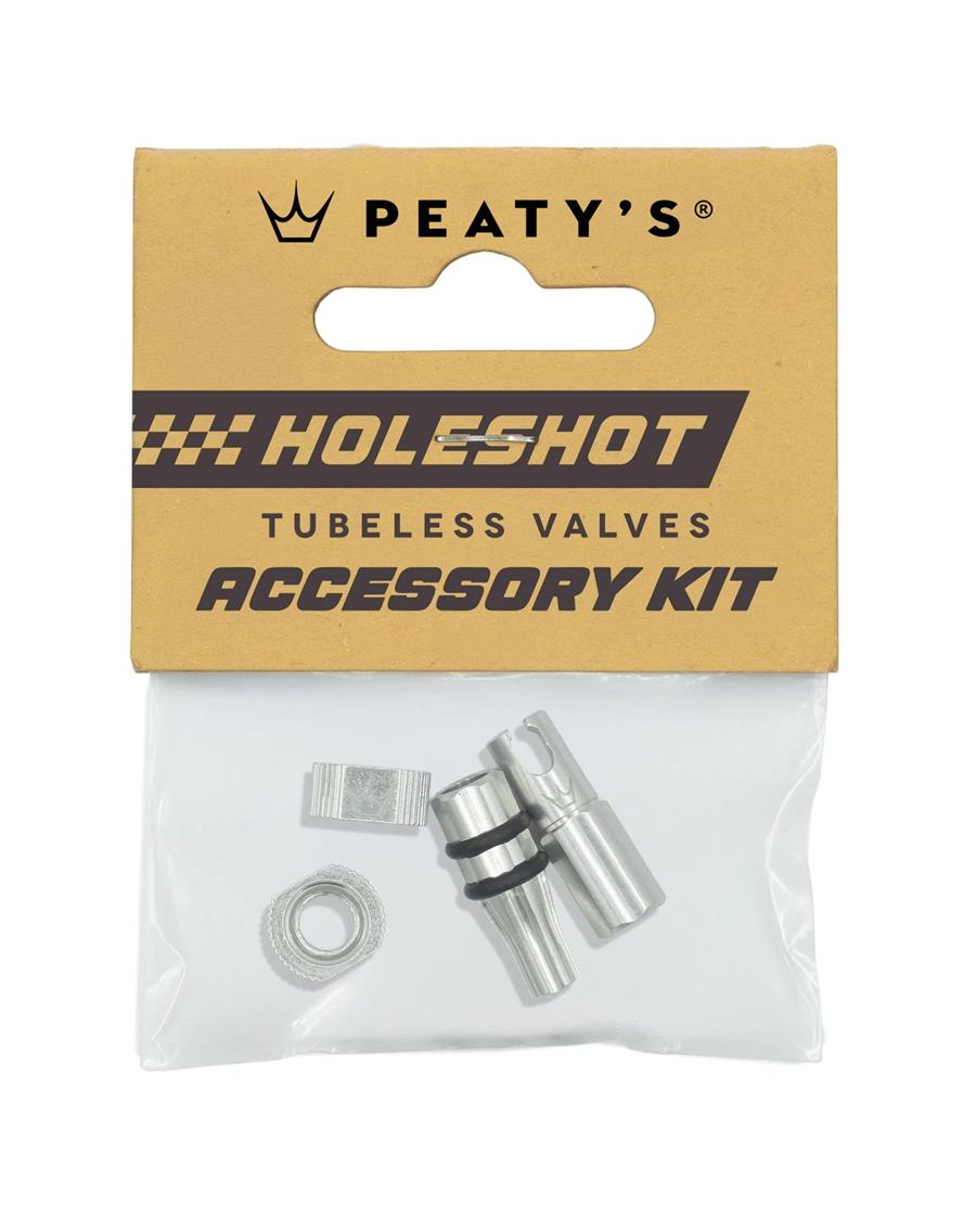 Peatys Holeshot Fast Flow Tubeless Valves Accessory Kit