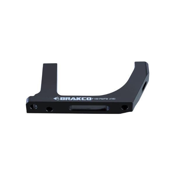 Brakco Front Brake Adapter, Flat Mount to Post Mount