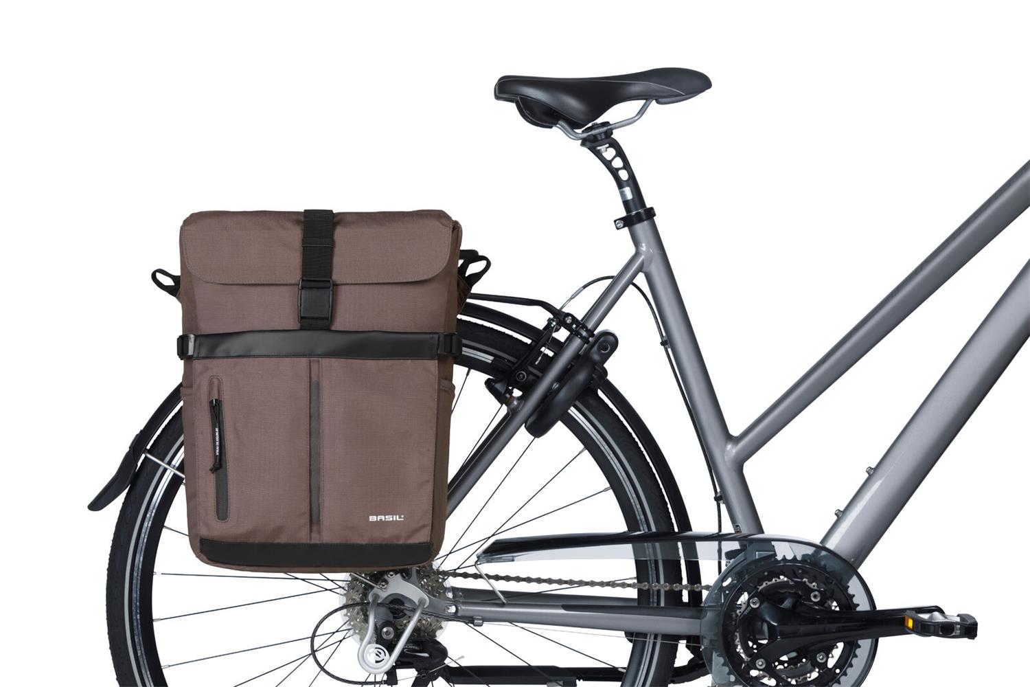 Basil - Move Commuter Bicycle bag (MIK Studs) 15L