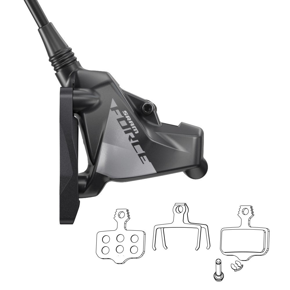 Sram Level/Elixir/Road 2 Piece Organic Brake Pads