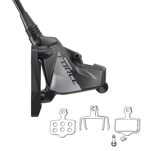 Sram Level/Elixir/Road 2 Piece Organic Brake Pads