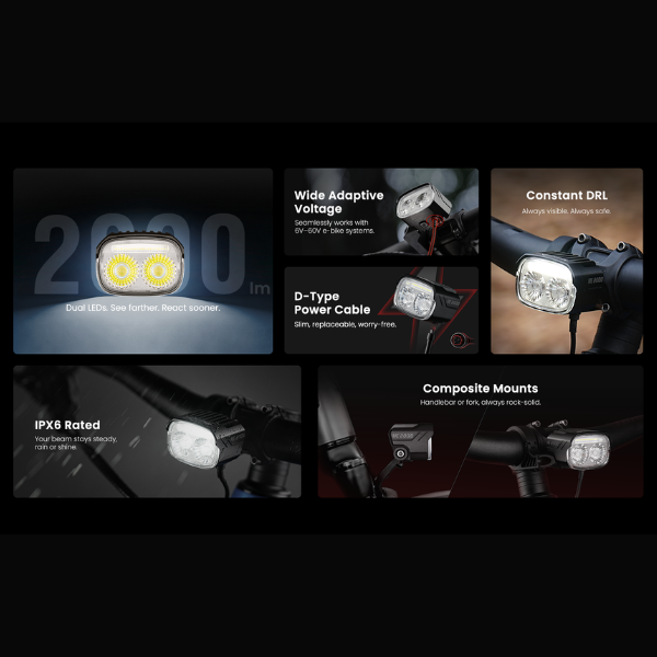 Magicshine ME1000 V2.0 E Bike Light