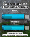 Peaty's Monarch Grips - Mushroom