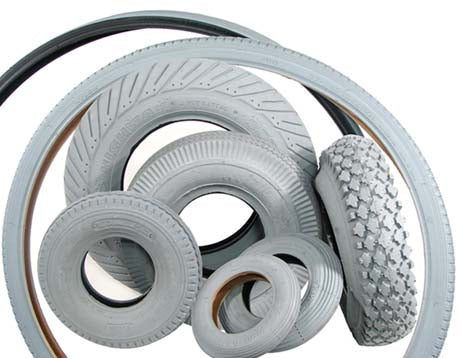 CST Tyre Wheelchair Grey
