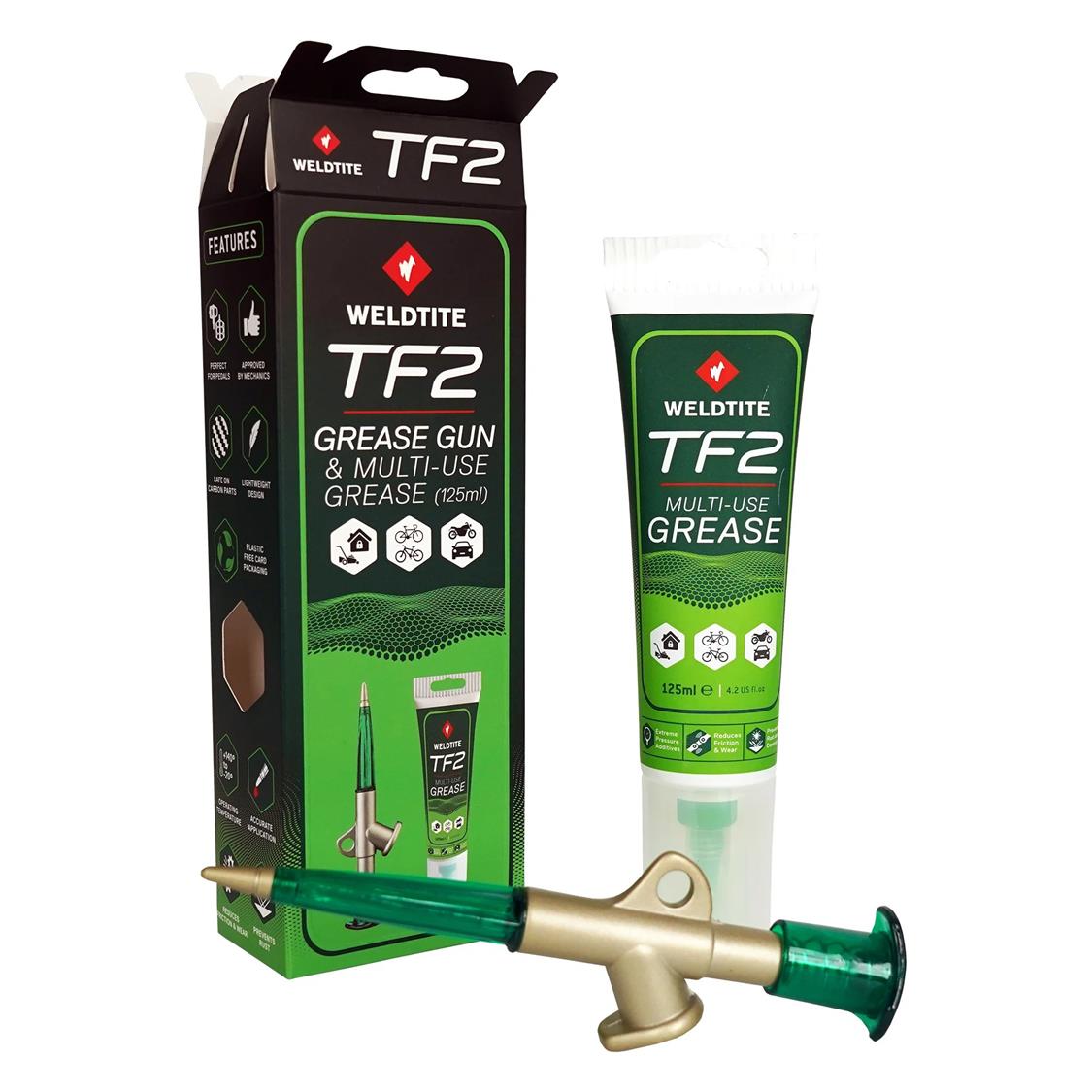 Weldtite TF2 Grease Gun & Bike Grease