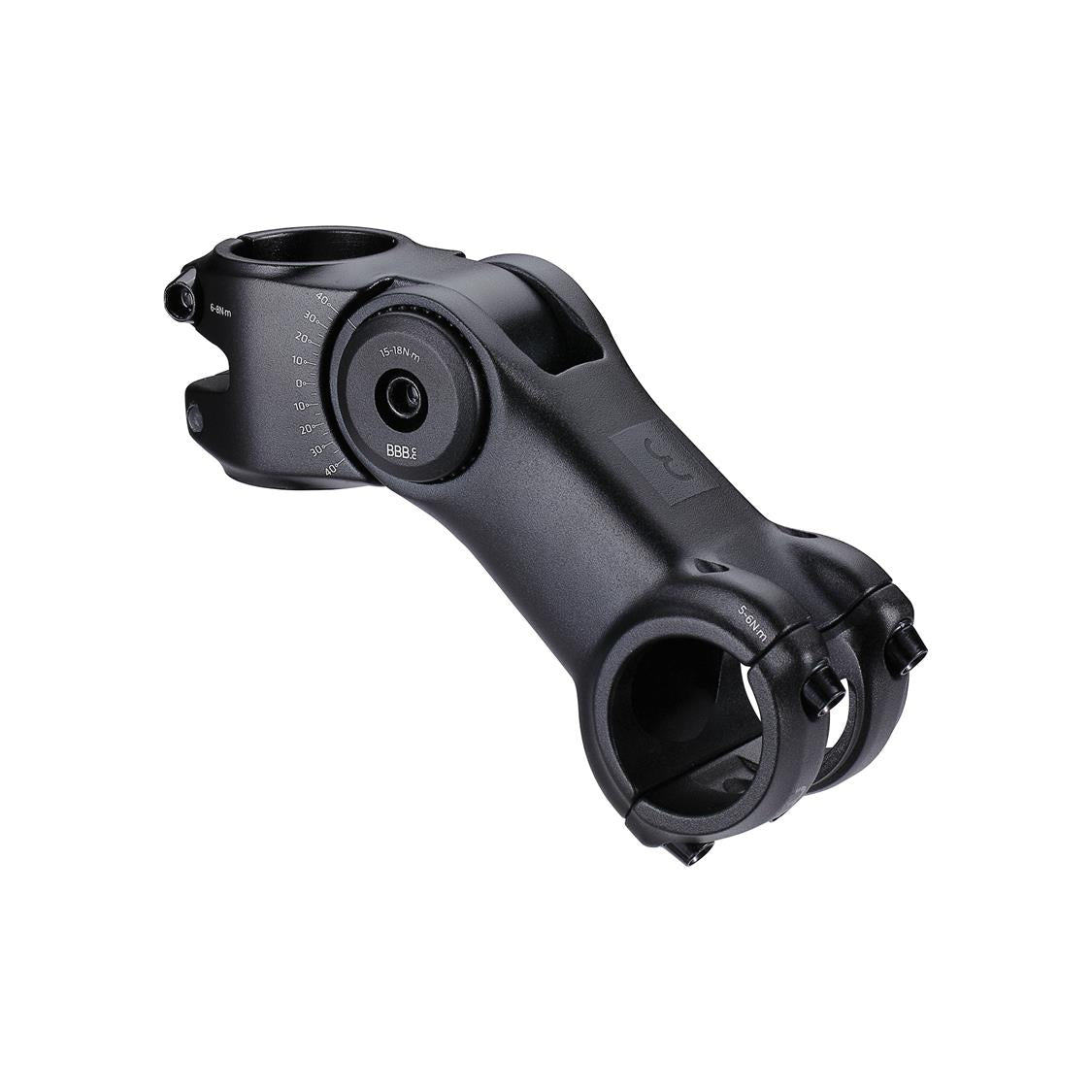 BBB Stem 'HIGHSIX' +40/-30D ADJUSTABLE BLACK ALLOY