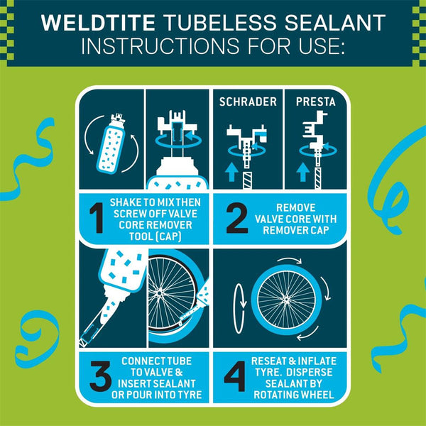 Weldtite Tubeless Tyre Sealant