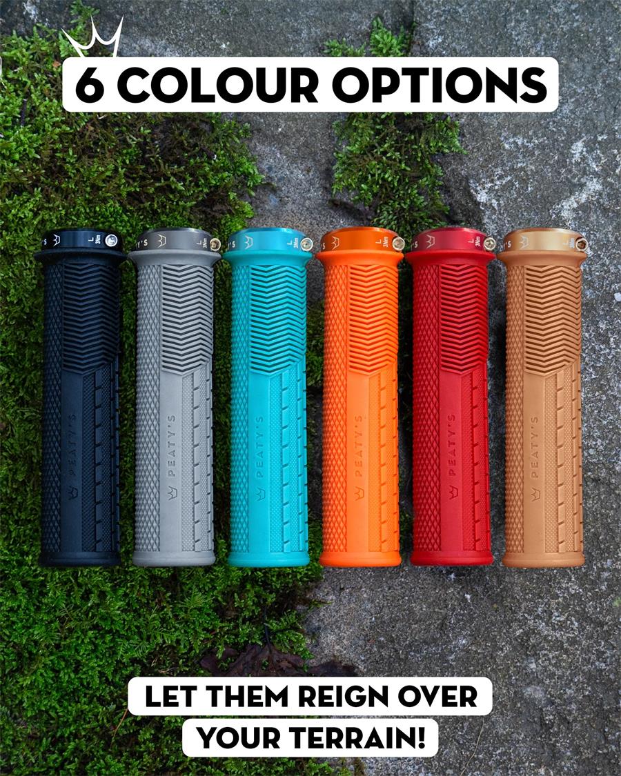 Peaty's Monarch Grips - Mushroom