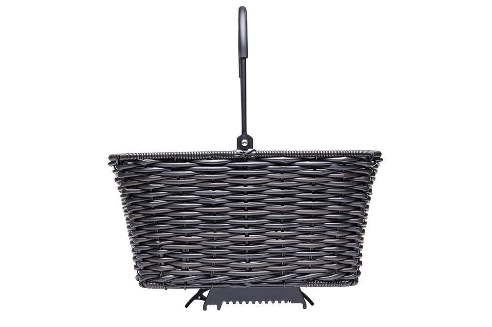Tern Basket Market Brown Wicker-Look 23L w/Klickfi