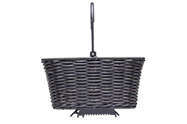Tern Basket Market Brown Wicker-Look 23L w/Klickfi