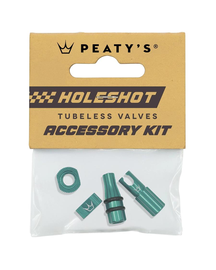 Peatys Holeshot Fast Flow Tubeless Valves Accessory Kit