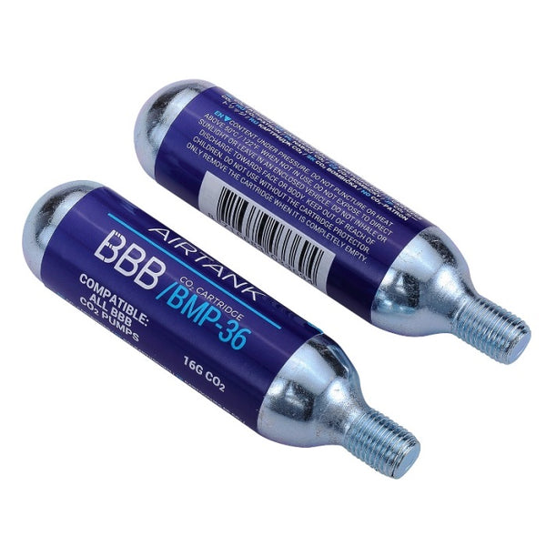 BBB - AirTanks 16g CO2 Cartridges, 30pc Display Box