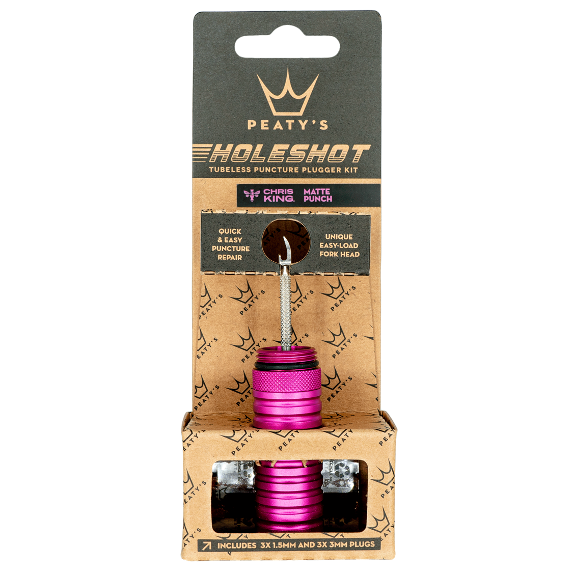 Peaty's Holeshot Tubeless Puncture Plugger Kit